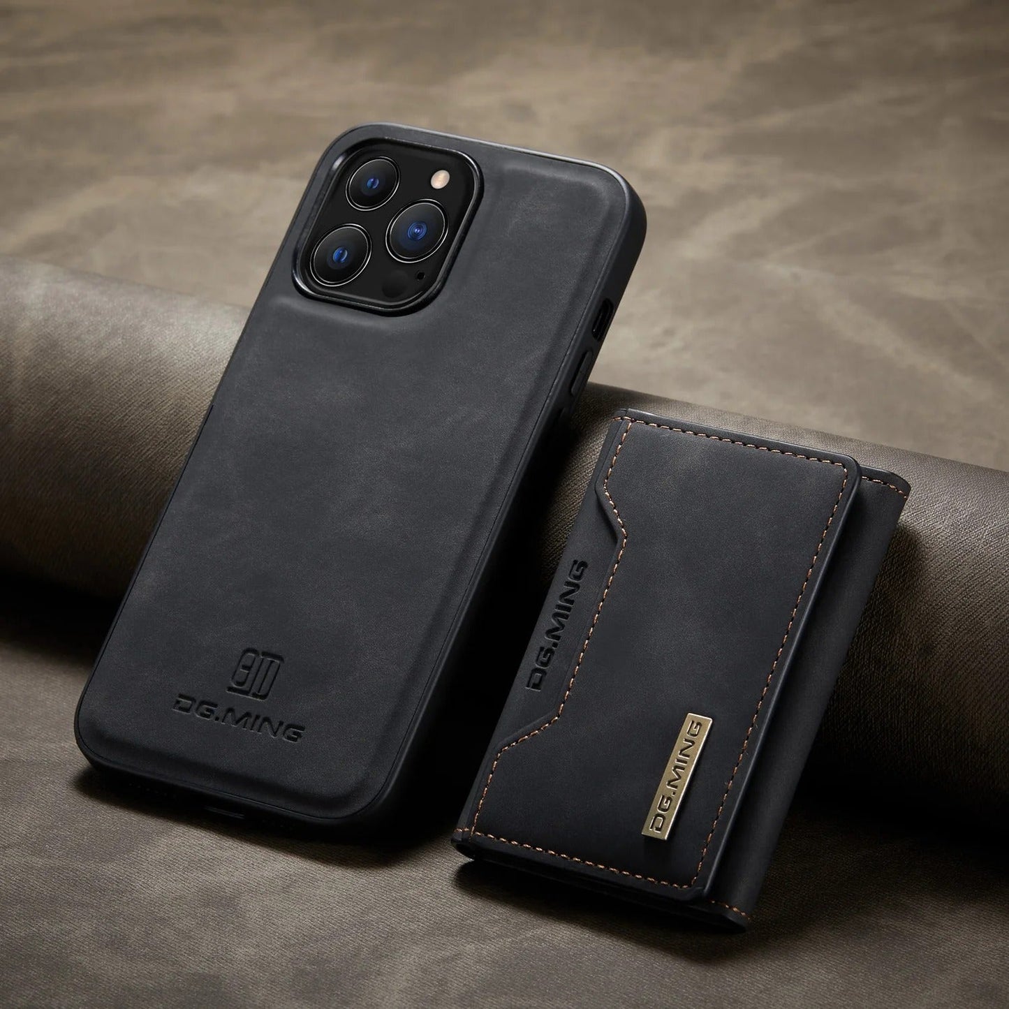 2 in 1 abnehmbares Leder Wallet Case für iPhone