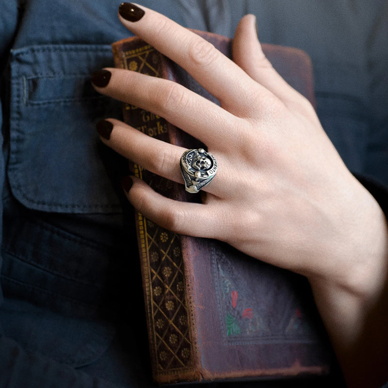 Memento Mori Totenkopf Ring