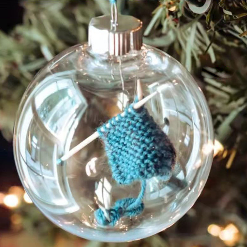 Sandsberg | 🎅Weihnachts-Strickball-Ornamente Xmas Baum hängende Dekoration Anhänger