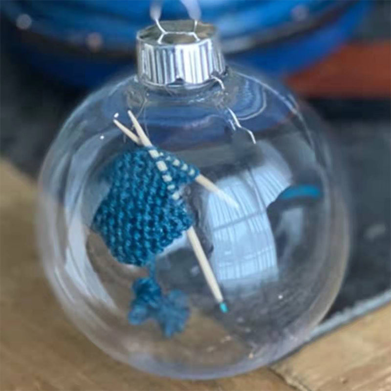 Sandsberg | 🎅Weihnachts-Strickball-Ornamente Xmas Baum hängende Dekoration Anhänger
