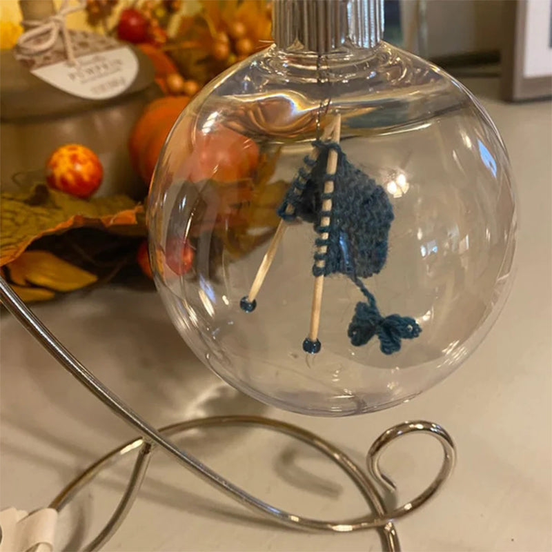 Sandsberg | 🎅Weihnachts-Strickball-Ornamente Xmas Baum hängende Dekoration Anhänger