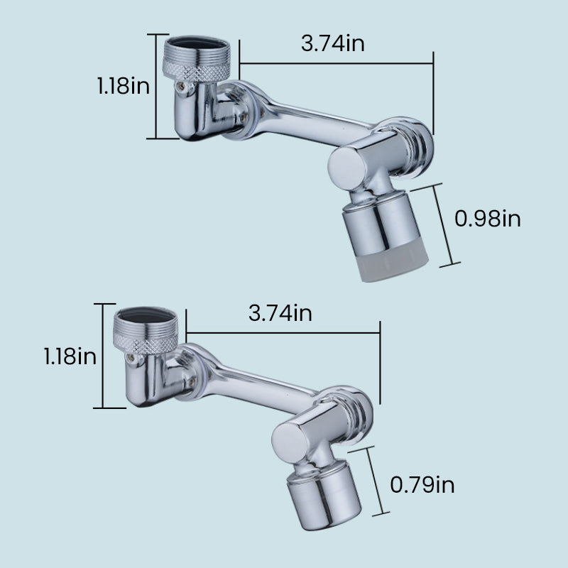 Universeller Wasserhahnverlängerer mit 1080° Drehung