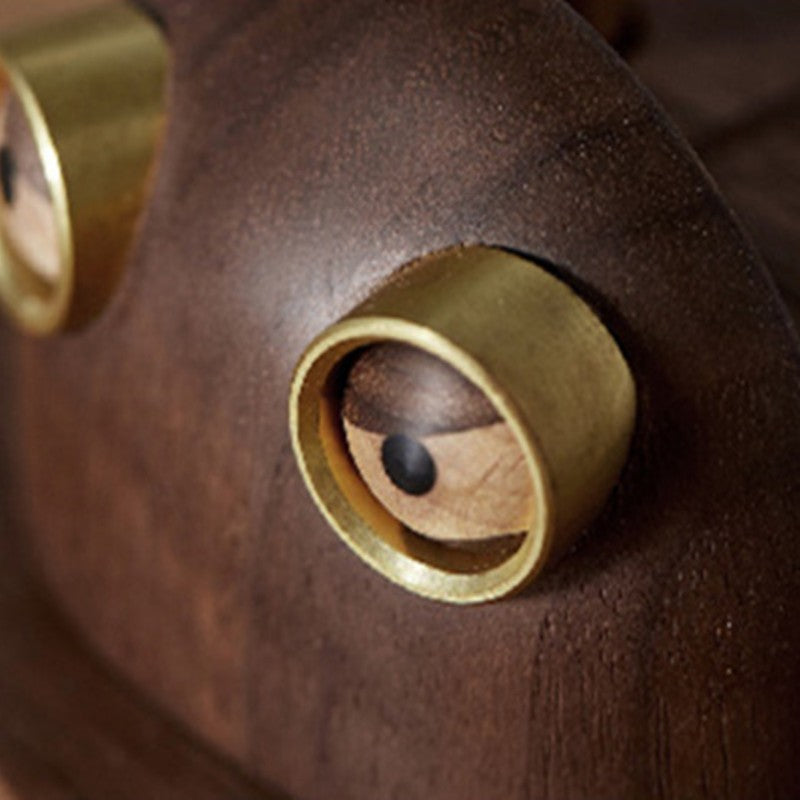 Sandsberg | Süßes Käfer-Holzuntersetzer, Set von 4, für Zuhause & Büro