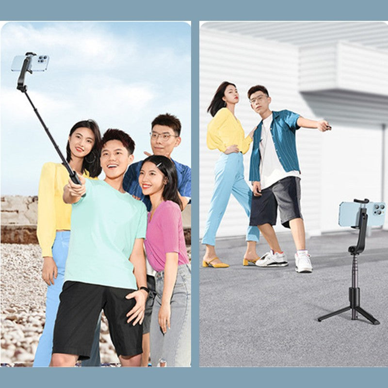 Sandsberg | 3-in-1 tragbarer Bluetooth Selfie-Stick Stativ mit kabferner Fernbedienung, für Party, Reisen, Urlaub