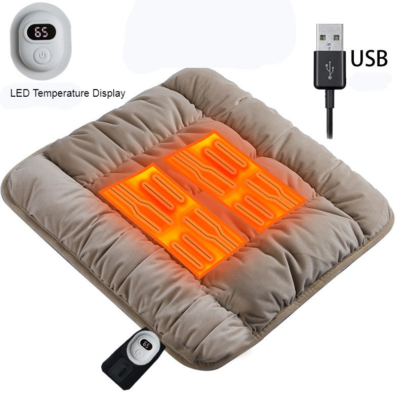 Sandsberg | Auto-Heizkissen, mit 3 einstellbaren Temperaturen, für Zuhause, Büro & Auto