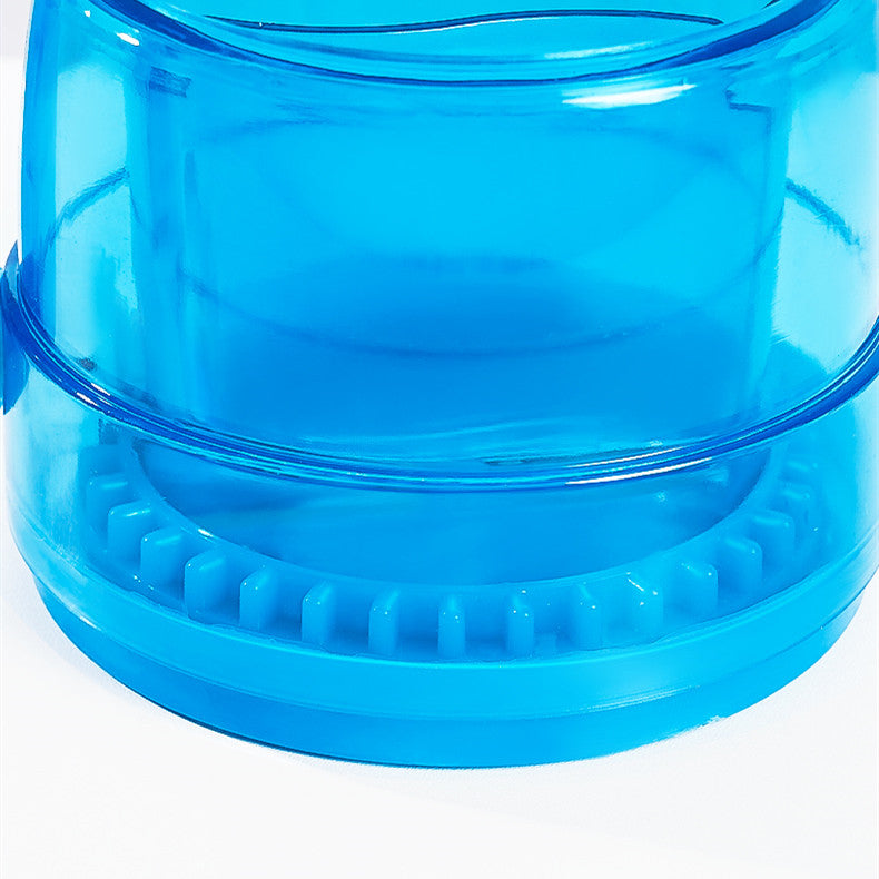 Sandsberg | Doppelblatt-Handbetriebs-Eisraspel, zum schnellen Zerkleinern, für Spaß und einfaches Eisvergnügen