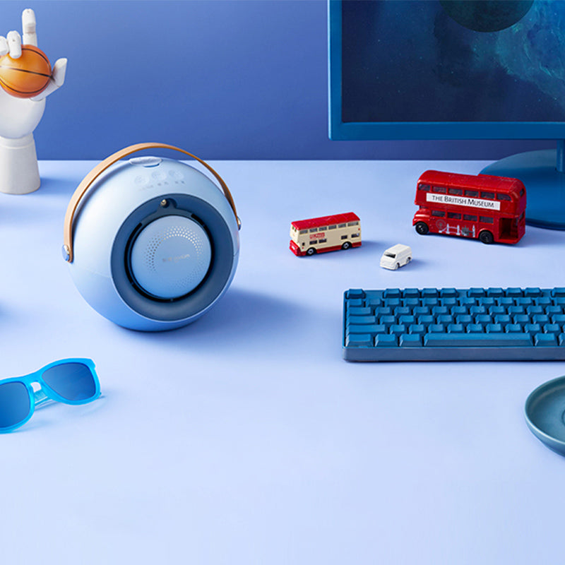 Sandsberg | Tragbarer Desktop 3-in-1 Heizlüfter, Handwärmer & Luftbefeuchter, mit einstellbarem Wind, feinem Sprühnebel & mehrfacher Sicherheitsschutz, für Zuhause & Büro