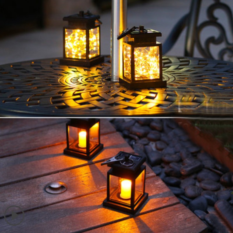 Sandsberg | Solar Outdoor LED Dekoleuchten, mit Clip, Auto AN/AUS & kein Kabel erforderlich, für Garten, Balkon, Auffahrt & mehr (4er-Pack)