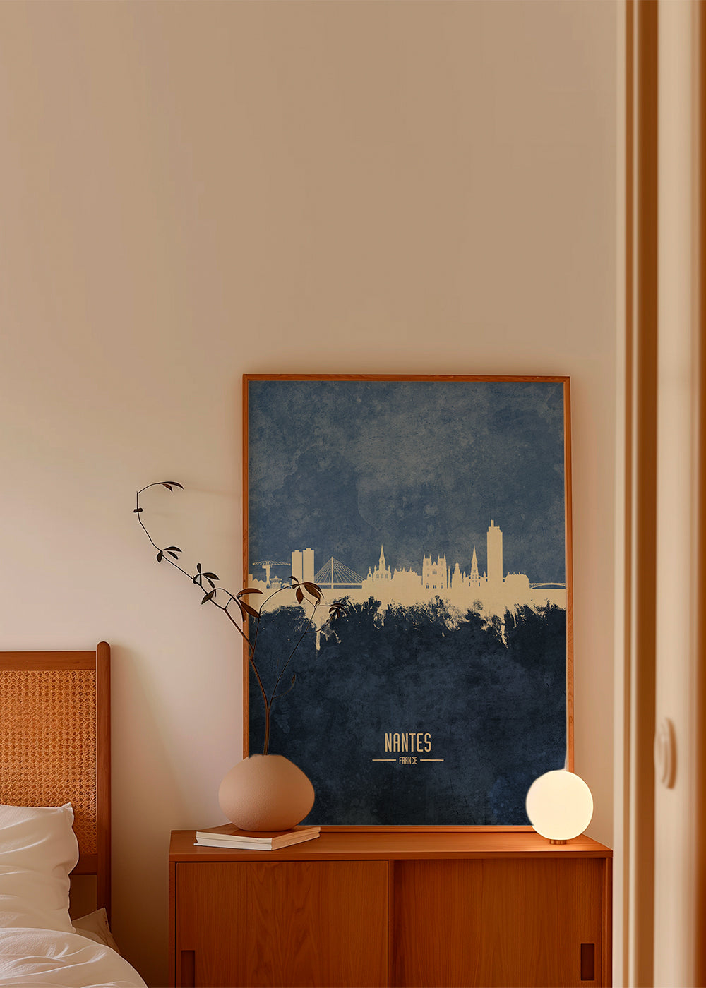 Sandsberg | Nantes Skyline blau