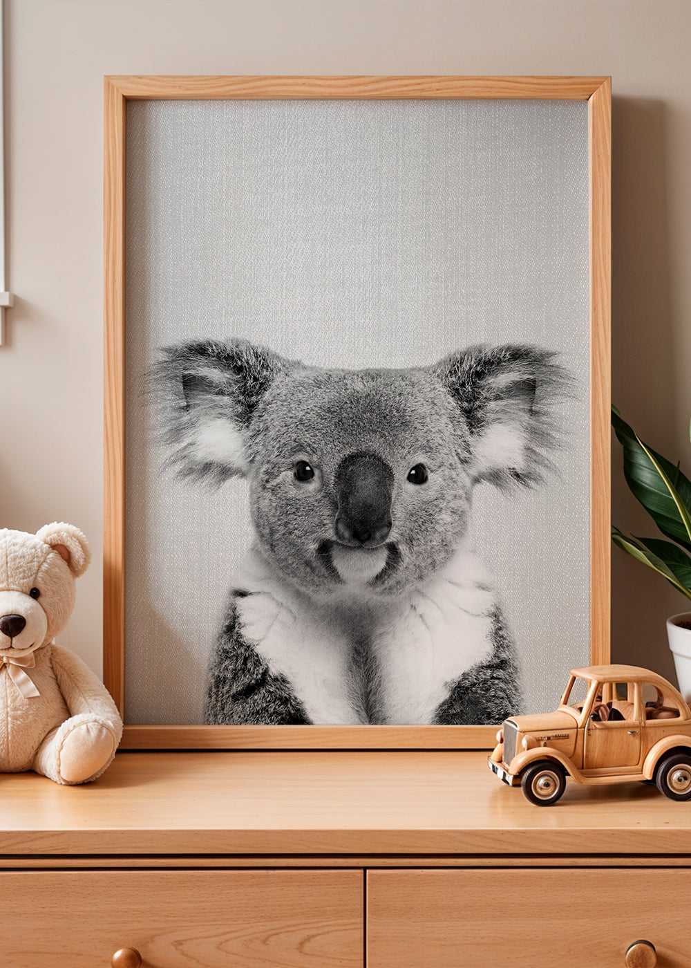 Sandsberg | Koala - Schwarz & Weiß