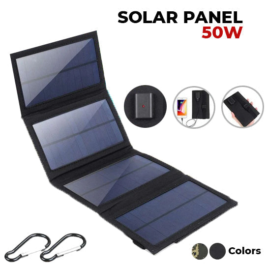 50W Tragbares Solarpanel Faltbare Solarzelle Faltbar
