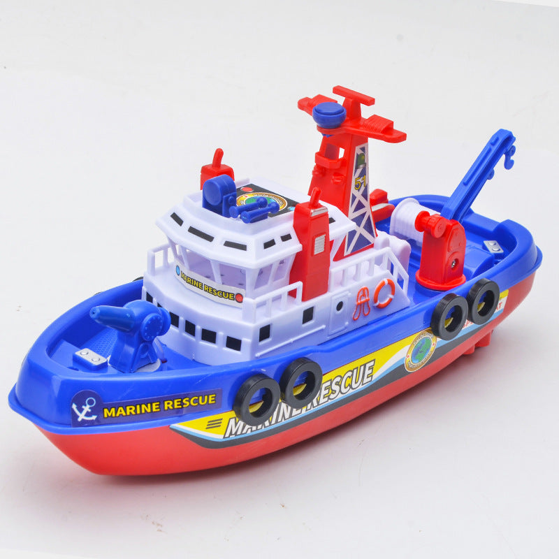 Sandsberg Marine Feuerboot für Jungen von 3 bis 6 Jahren, Simulationsmodell eines Schnellboots.