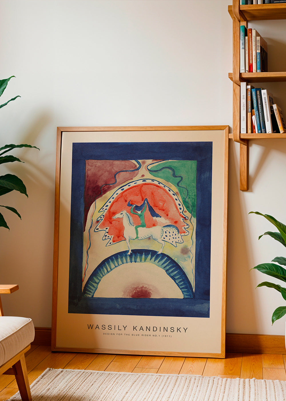 Sandsberg | Design für den Blauen Reiter Nr. 1 (Sonderausgabe) - Wassily Kandinsky