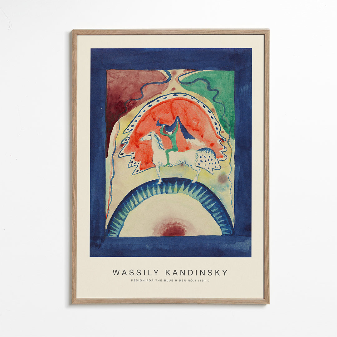 Sandsberg | Design für den Blauen Reiter Nr. 1 (Sonderausgabe) - Wassily Kandinsky