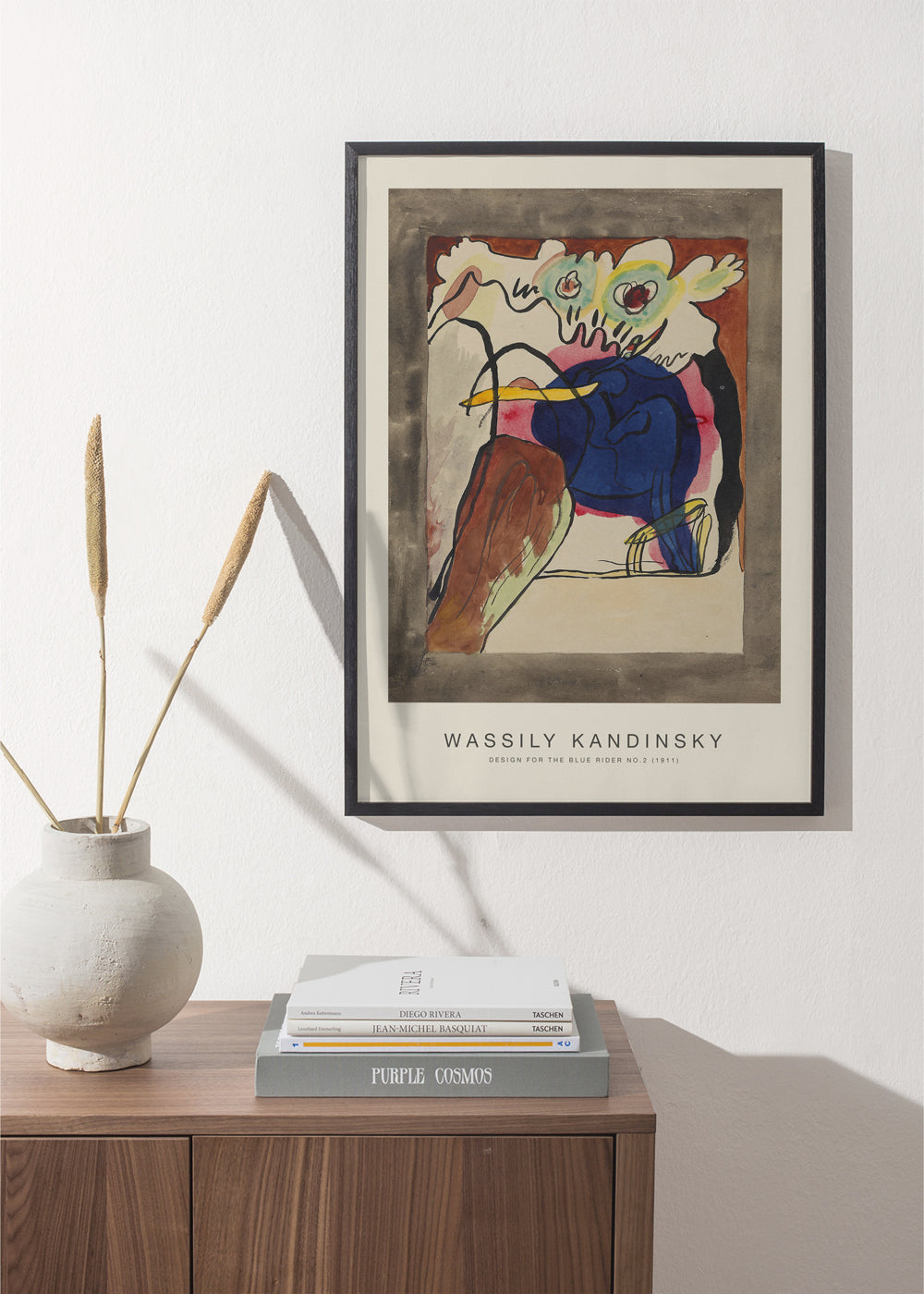 Design für den Blauen Reiter Nr. 2 (Sonderausgabe) - Wassily Kandinsky