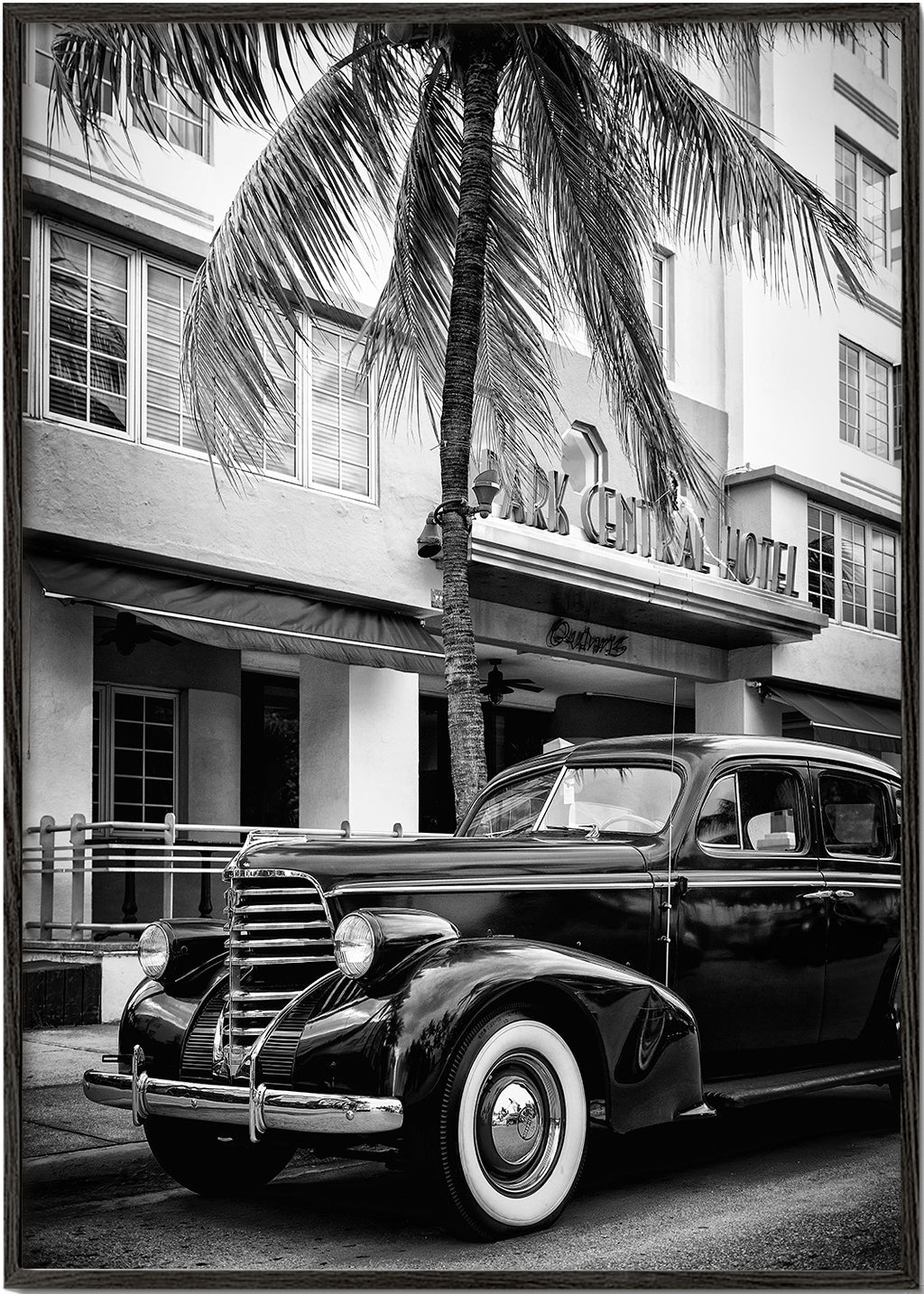 Sandsberg | Schwarz Florida - Miami Beach Klassisches Auto