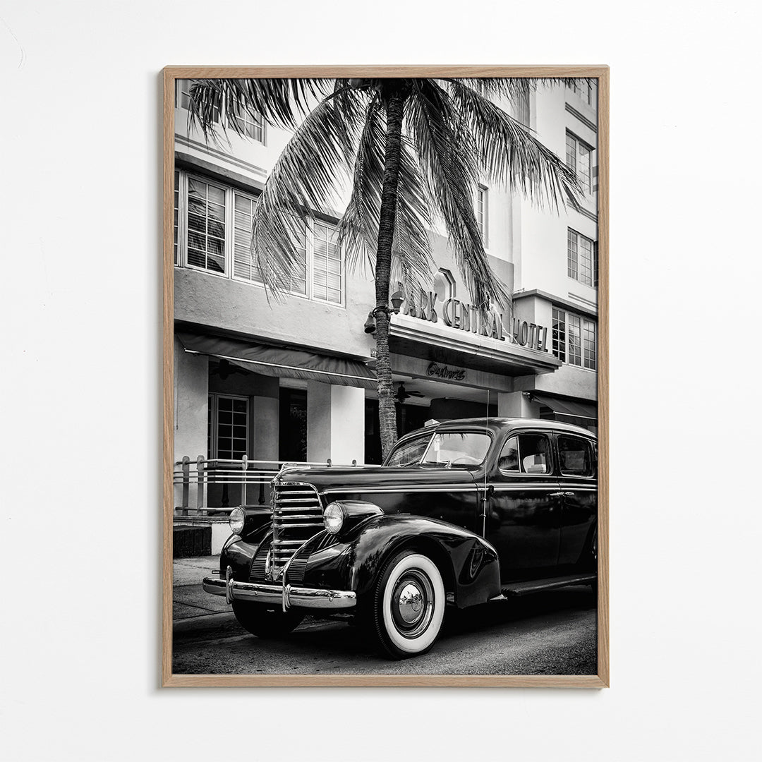 Sandsberg | Schwarz Florida - Miami Beach Klassisches Auto