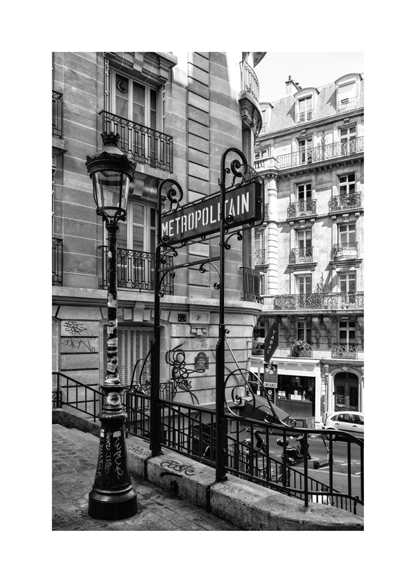 Schwarzer Montmartre - Metropolitain