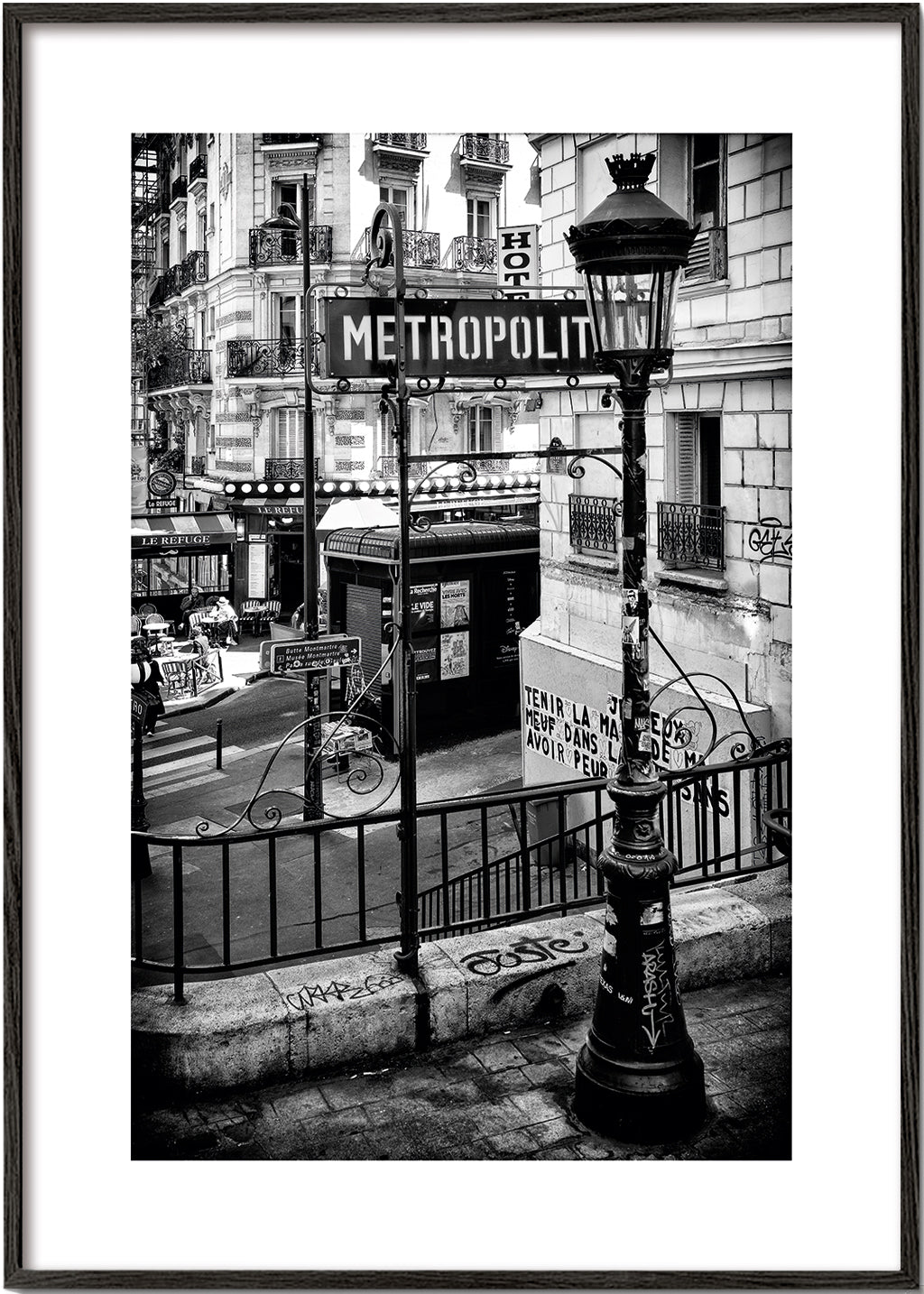 Sandsberg | Schwarzer Montmartre - Paris Metro