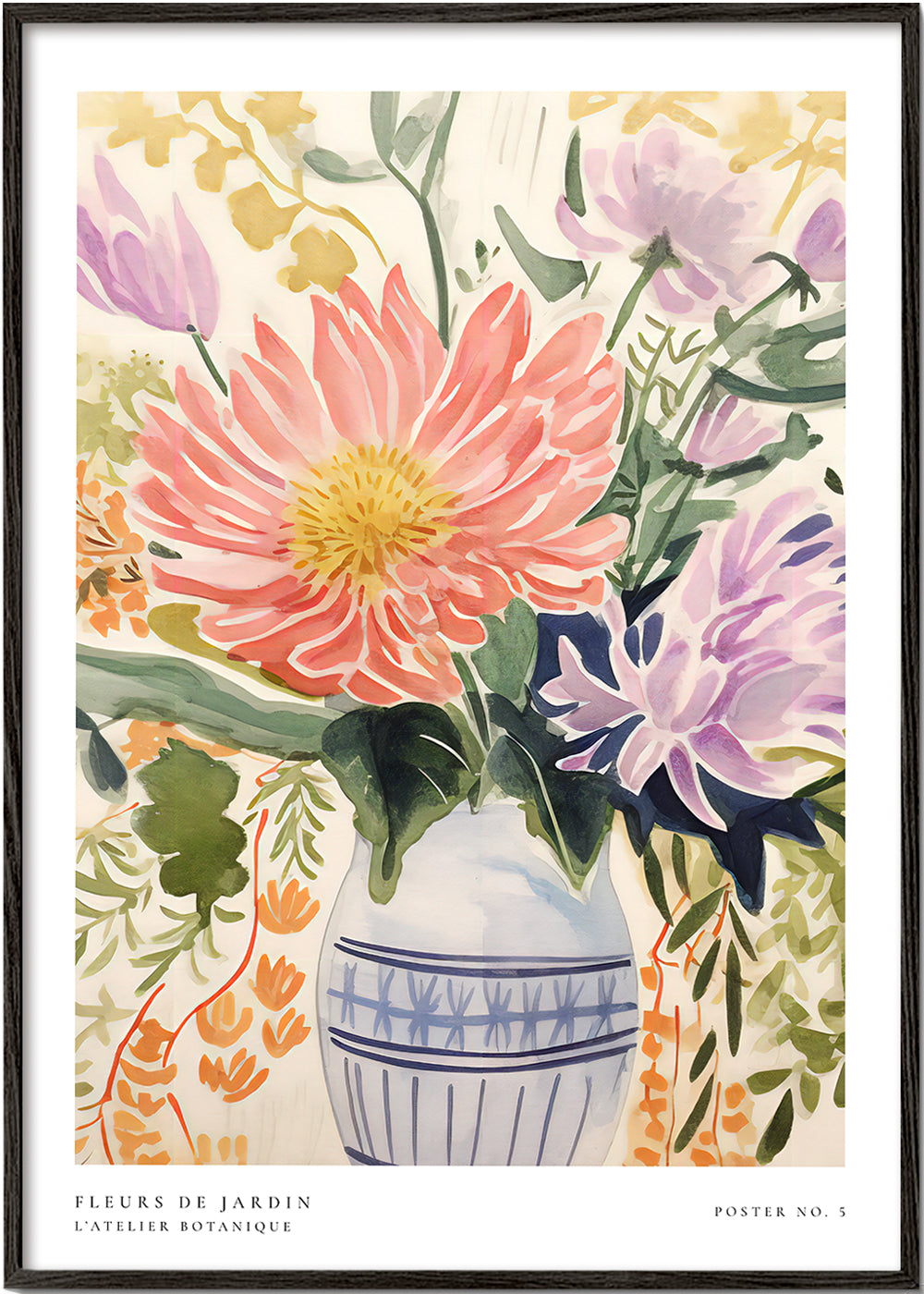 Sandsberg | Fleurs de Jardin - Poster Nr. 5