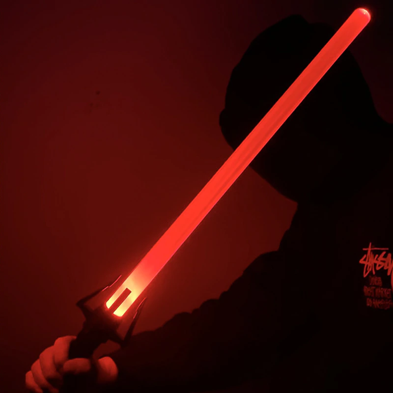 2023 Neue Cyberpunk-Laser-Schwert, Audioeffekte, skalierbar, sieben Farben, Cosplay-Requisiten