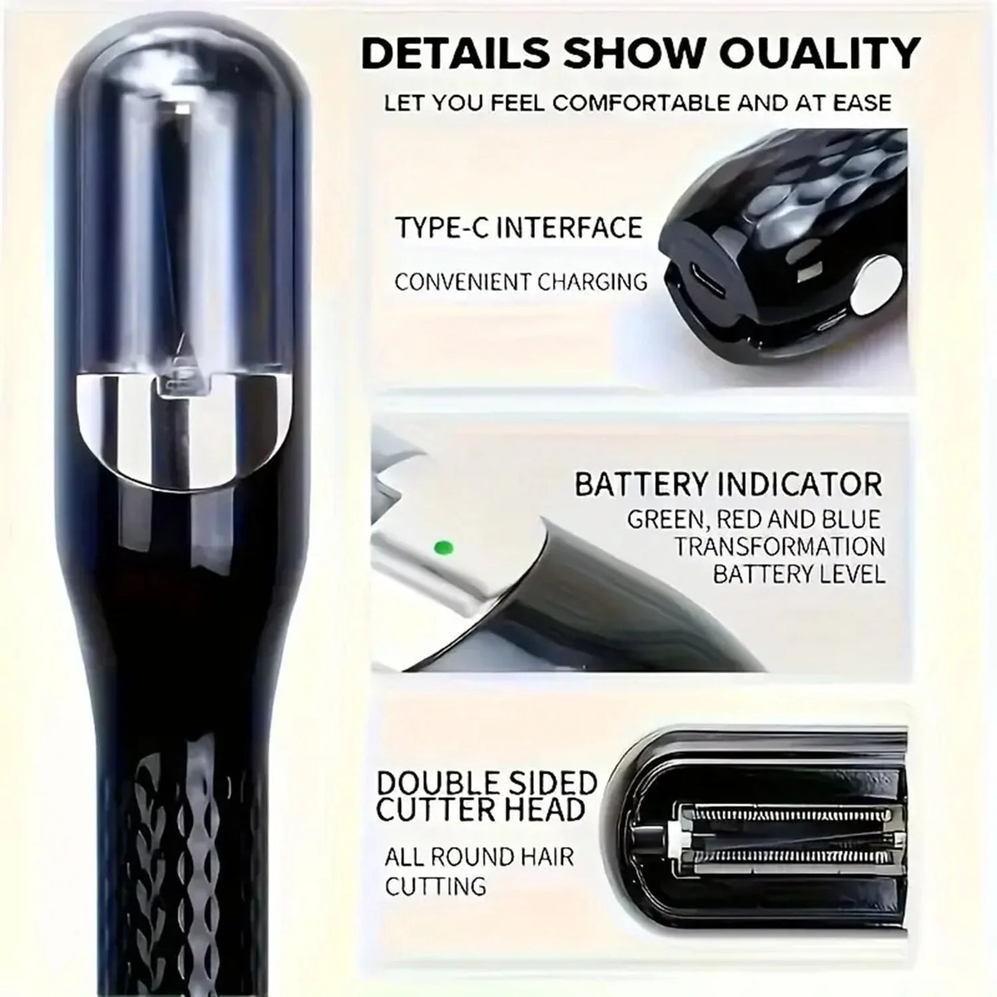 Advanced Spliss-Trimmer Pro für perfekte Spitzen