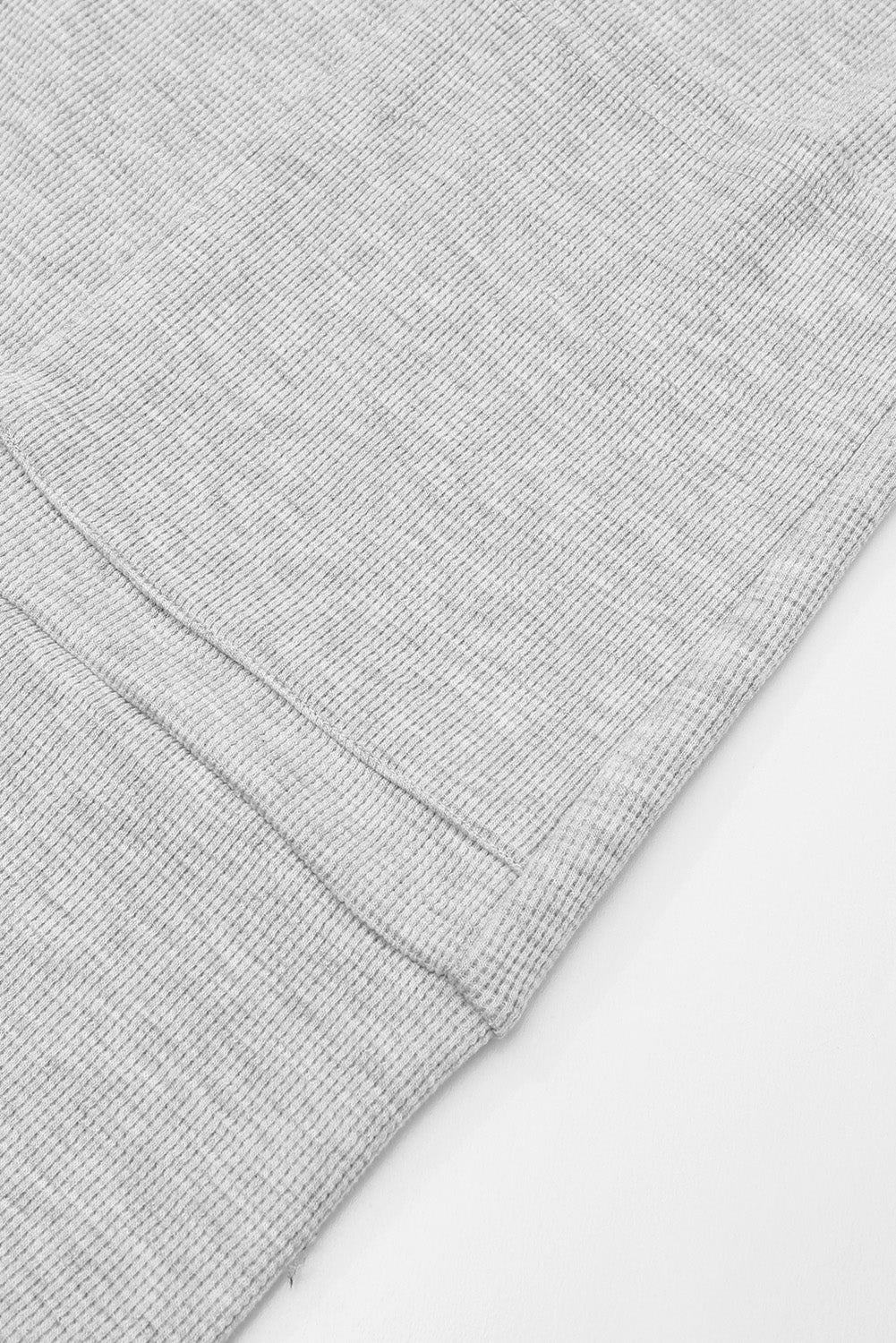 Schwarzer gerippter Strick cardigan mit offenen Vorderseite und Taschen