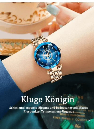 💝Aktion💖Sternenklare Damen-Edelstahluhr🎁💥2 kaufen, 10% Rabatt