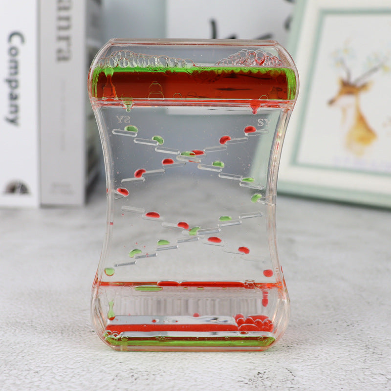 Kreative Kreuzfahrt Flüssigkeit Sanduhr Quicksand Timer Ins Wohnzimmer Büro Ornamente Schreibtisch Tischdekorationen Wohnkultur
