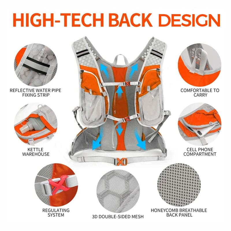 Fahrradrucksack für Outdoorsportarten