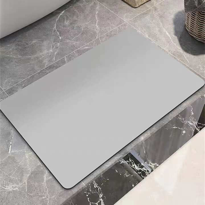 Sandsberg | Effen antislip badmat, zachte, snel drogende, wasbare douchemat