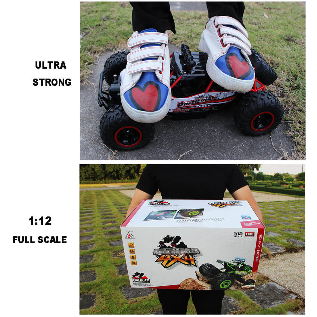 Ferngesteuertes Auto, 4x4, Monstertruck, Rock Crawler, 2,4 G, Offroad-Kletterauto