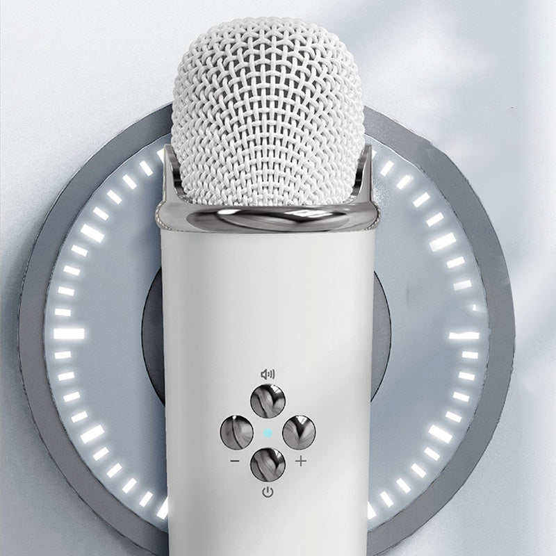 Mini Karaoke Maschine & Bluetooth Lautsprecher Mit Kabellosem Mikrofon