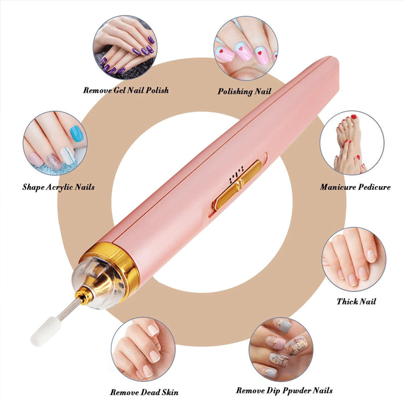 Vorverkauf>>Elektrische professionelle Maniküre-Nagelmaschine Set (bester Vorverkaufsrabatt)