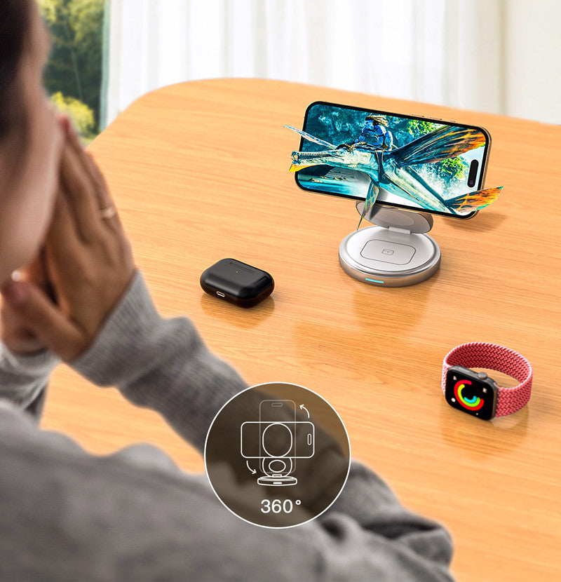 Sandsberg | Faltbare kabellose magnetische Ladestation