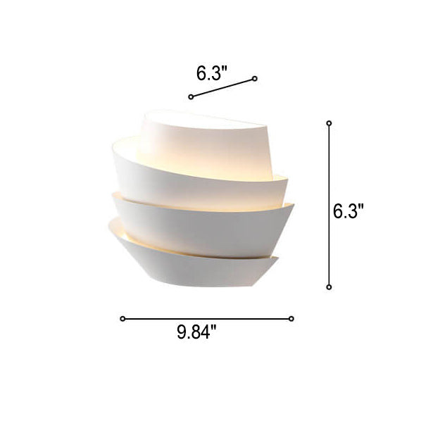 Sandsberg Skandinavische Wandlampe mit Doppelausleuchtung | Modernes Design | Ideal für Wohnzimmer & Schlafzimmer
