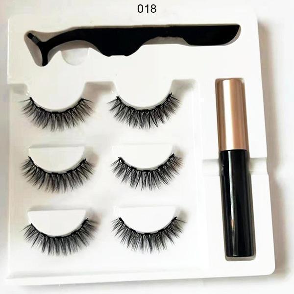 Wimpern für magnetischen Eyeliner