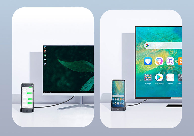 Sandsberg | 7-in-1 USB/Type-C zu HDMI HUB Docking Station & Power Adapter