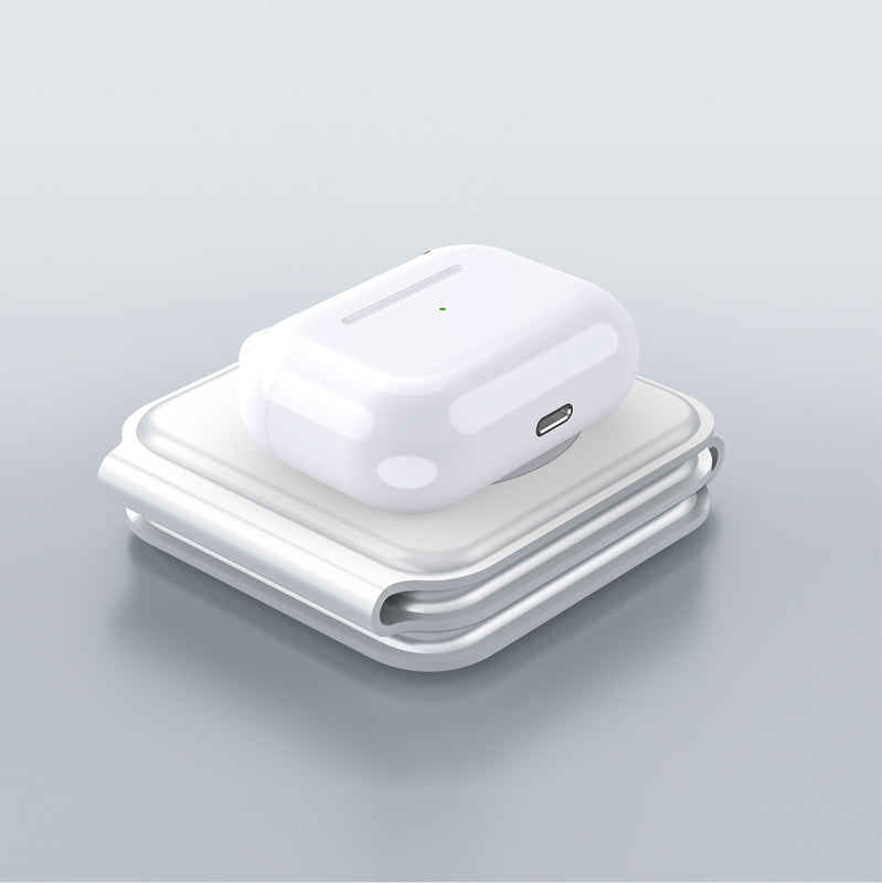 Faltbare 3-in-1 kabellose Ladestation