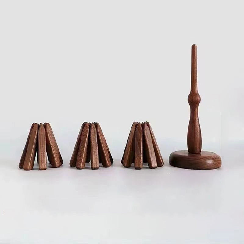 Isoliersockel aus Massivholz