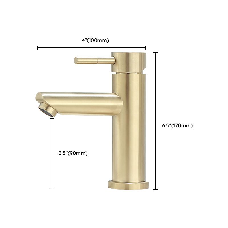 Sandsberg | Deck Mounted Roman Tub Faucet Low Arc Tub Faucet Set in Gold