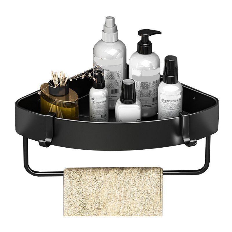 Sandsberg | Modernes Schwarz-Weiß-Metall-Badehardware-Set Bade-Regal Badezimmer-Hardware-Set