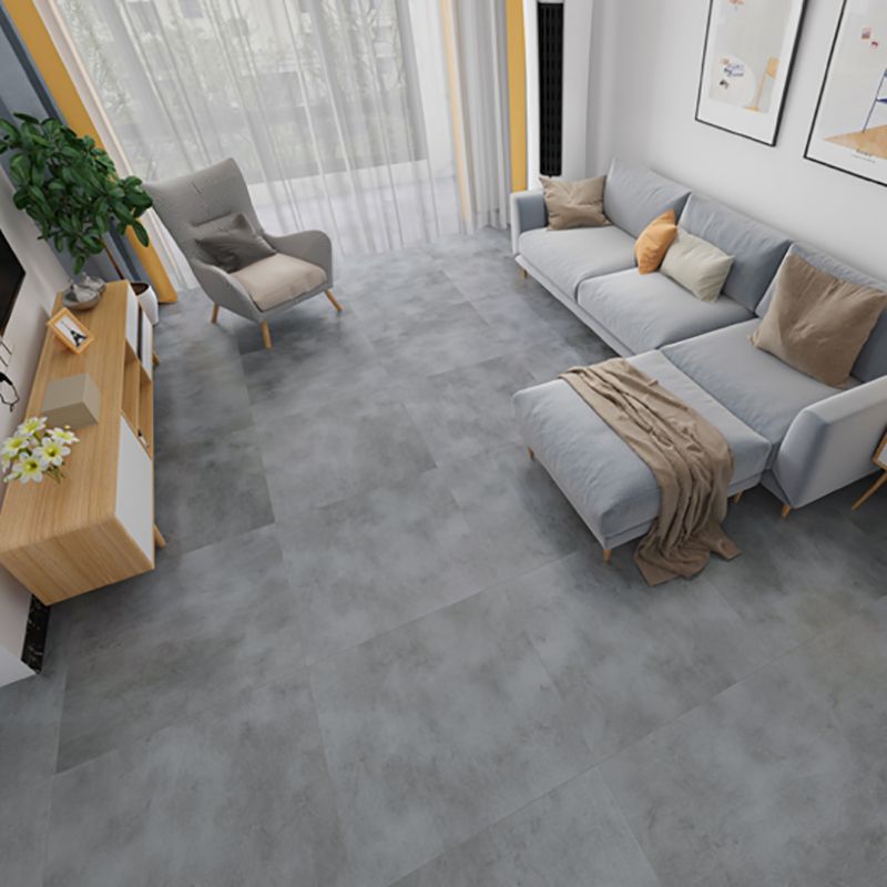 Sandsberg | Klassischer Stil Quadrat PVC Bodenbelag Selbstklebender Steinlook Glatter PVC Bodenbelag