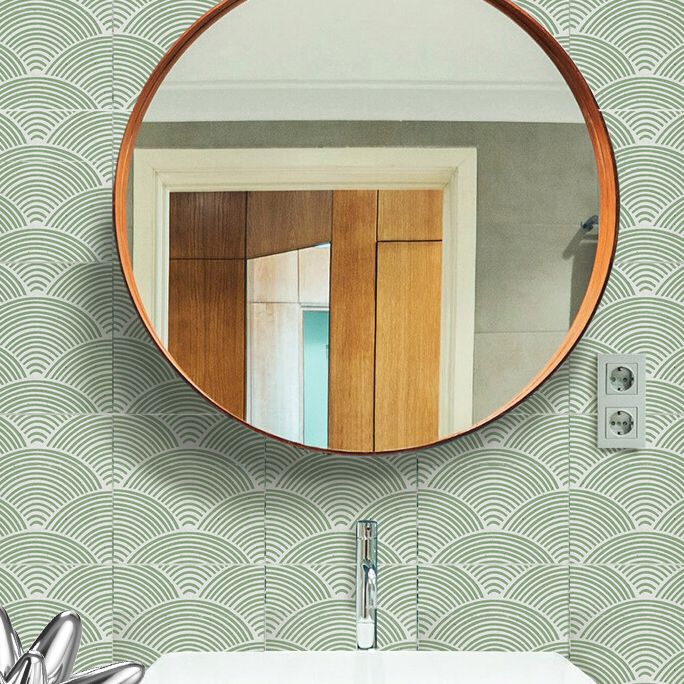 Sandsberg | Modern Mosaic Tile Peel and Stick Tile Pvc Kitchen Backsplash Peel and Stick Wall Tile
