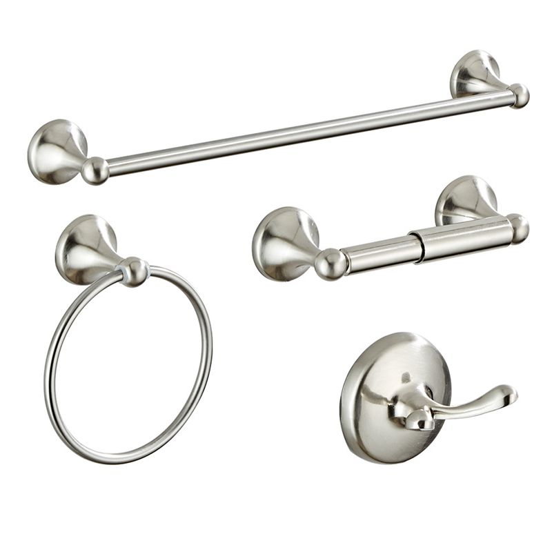 Sandsberg | Metall Badezimmer Set Traditioneller Stil Nickel Badezimmer Zubehör Set
