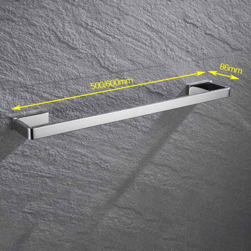Sandsberg | 5-teilige moderne Badezimmeraccessoires als Einzelstück oder im Set Poliertes Chrom Badezimmer Set