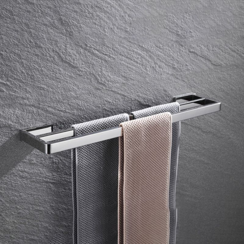 Sandsberg | 5-teilige moderne Badezimmeraccessoires als Einzelstück oder im Set Poliertes Chrom Badezimmer Set