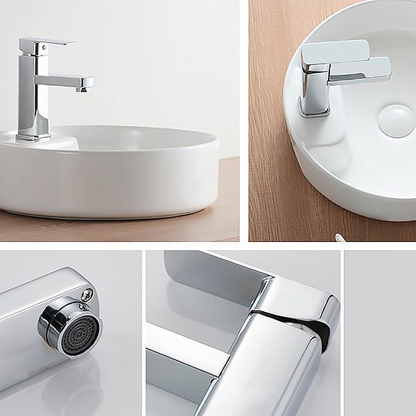 Sandsberg | Glam Style Wasserhahn Einzelhebelgriff Waschbecken Wasserhahn für das Badezimmer