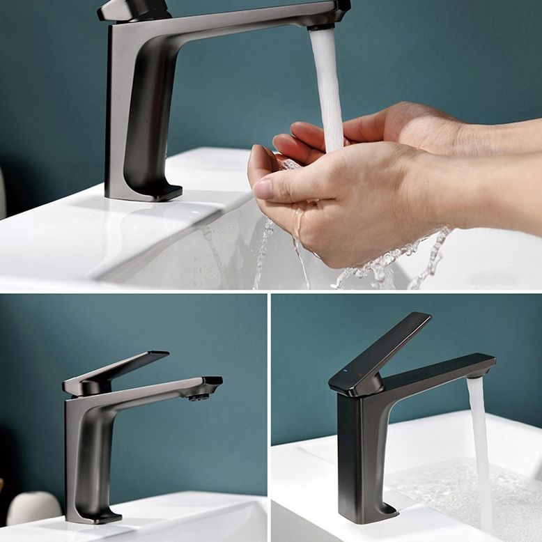 Sandsberg | Glam Copper Vessel Faucet Lever Handles Niedriger Bogen Vessel Faucet für Badezimmer