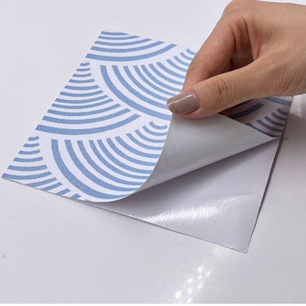Sandsberg | Modern Mosaic Tile Peel and Stick Tile Pvc Kitchen Backsplash Peel and Stick Wall Tile